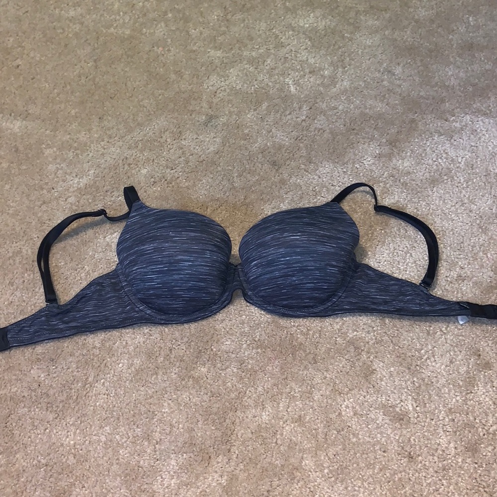 Dark gray wear everywhere lightly lined bra